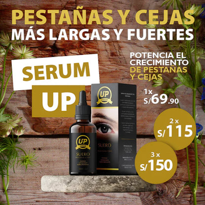 Serum UP Pro® Alargamiento de Pestañas y Cejas