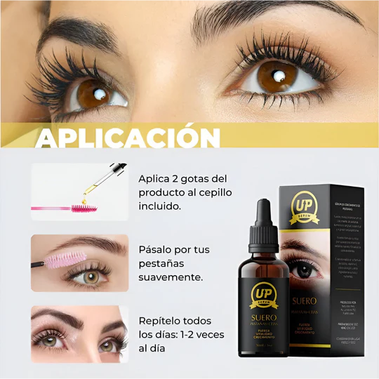 Serum UP Pro® Alargamiento de Pestañas y Cejas